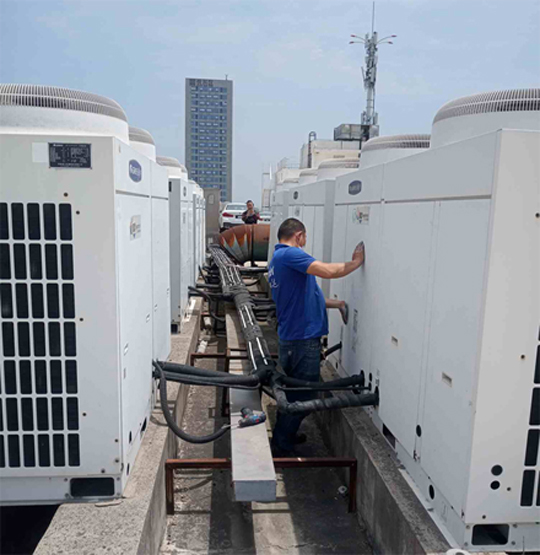 榕江中央空调制热和不制冷系统维修方法